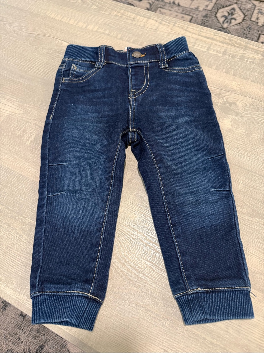 Levi's Kids Dark Blue Stretch Jogger Jeans